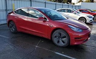 2018 Tesla Model 3 пробег 23 тыс. миль полный привод