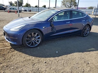 2019 Tesla MODEL 3 Long range Dual-motor  Пробег 70 тыс миль